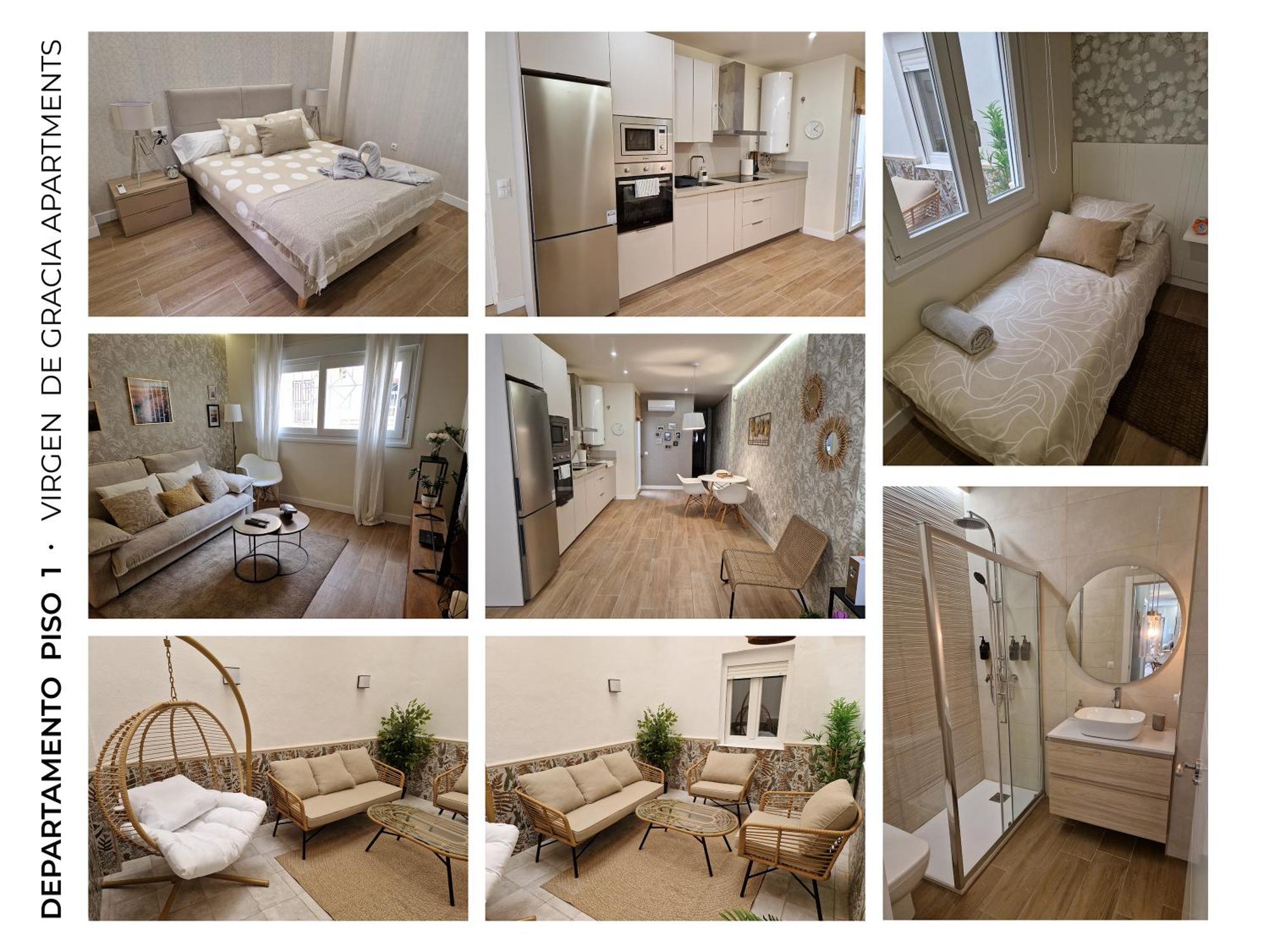 מאלגה Virgen De Gracia Apartments מראה חיצוני תמונה