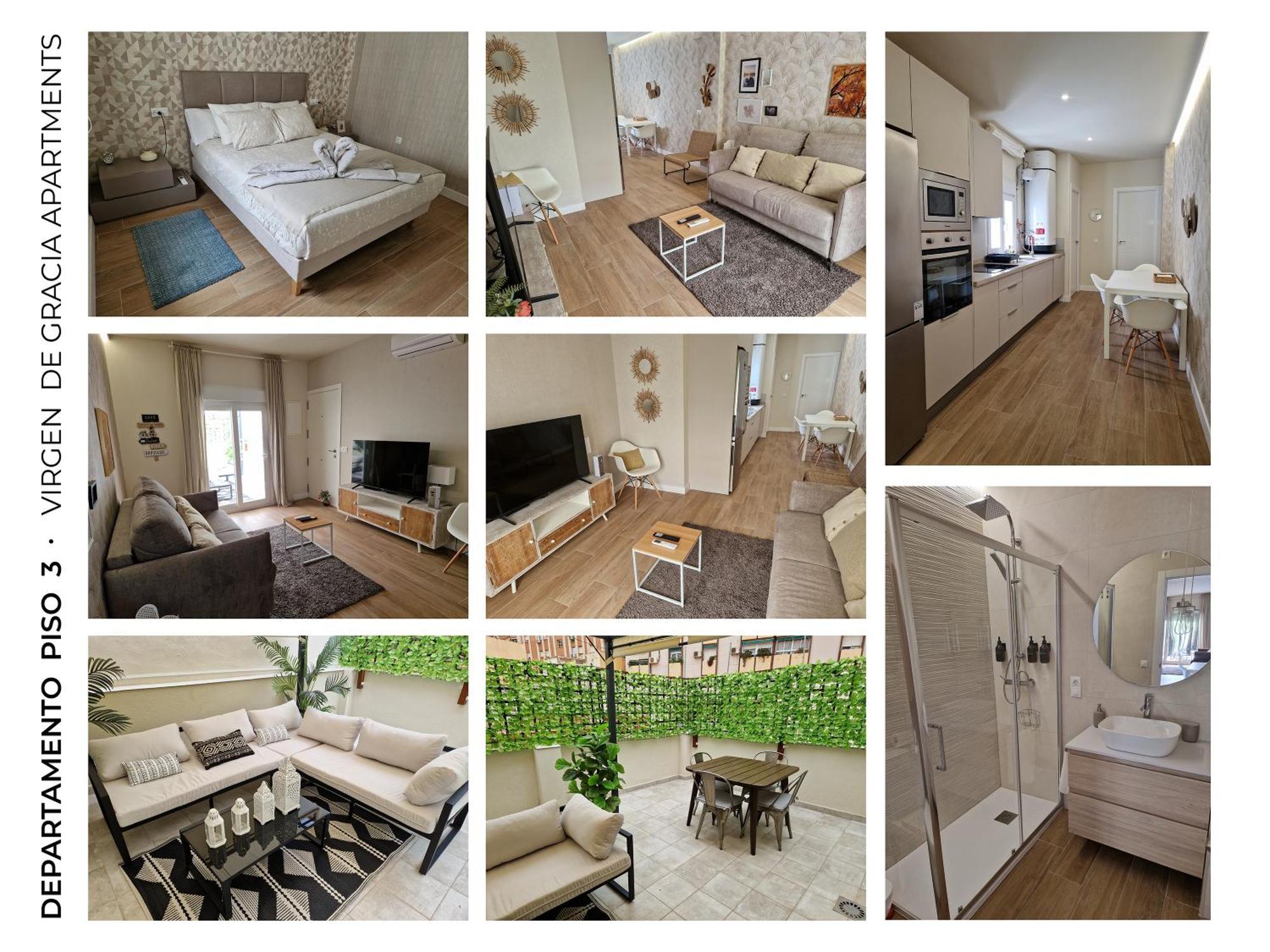 מאלגה Virgen De Gracia Apartments מראה חיצוני תמונה
